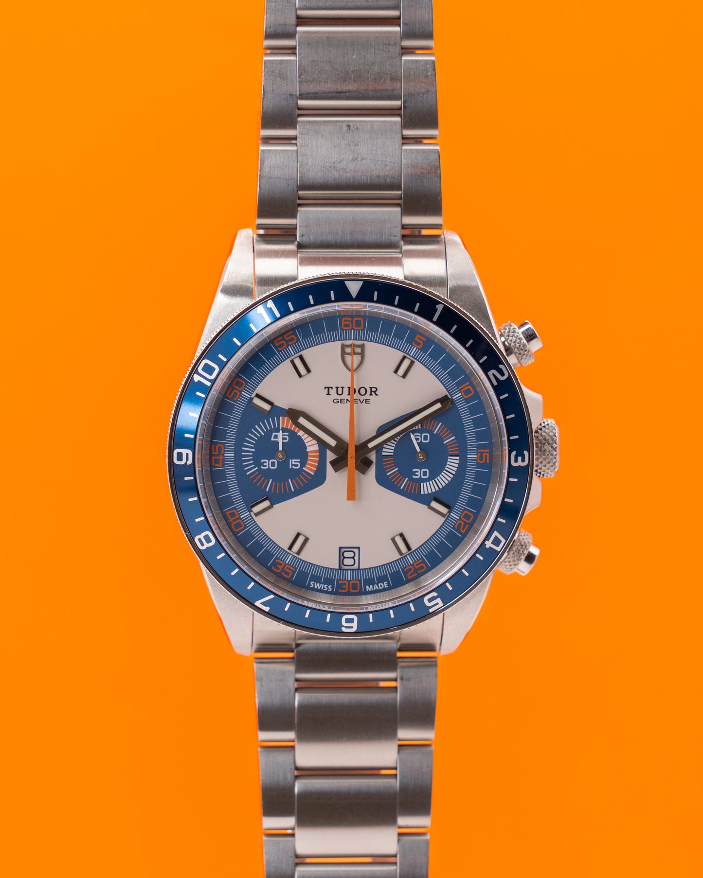 Tudor Heritage Chronograph 42mm 70330B Blue 2013