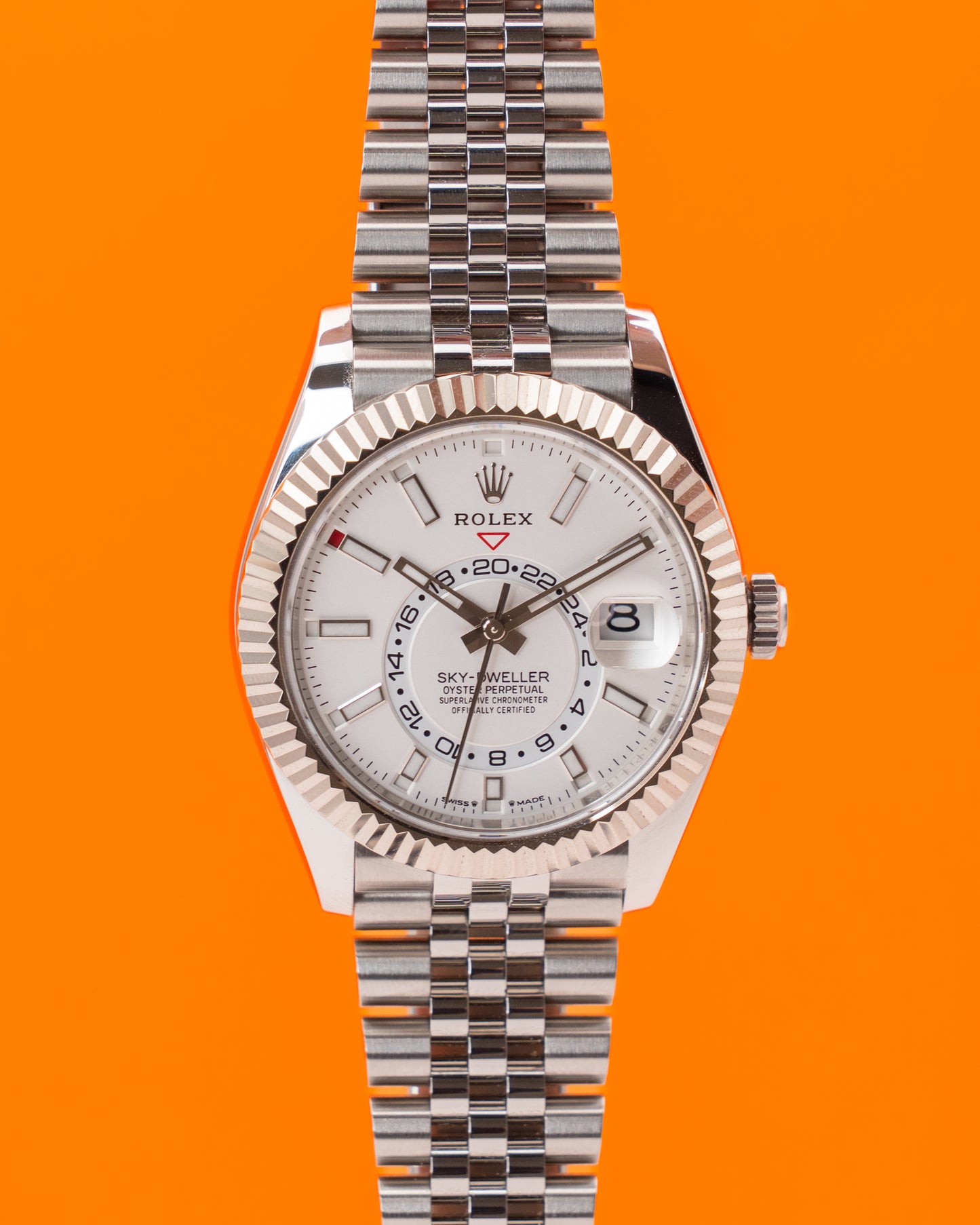 Rolex Sky Dweller 42mm 336934 Whiter Dial on Jubilee 2023