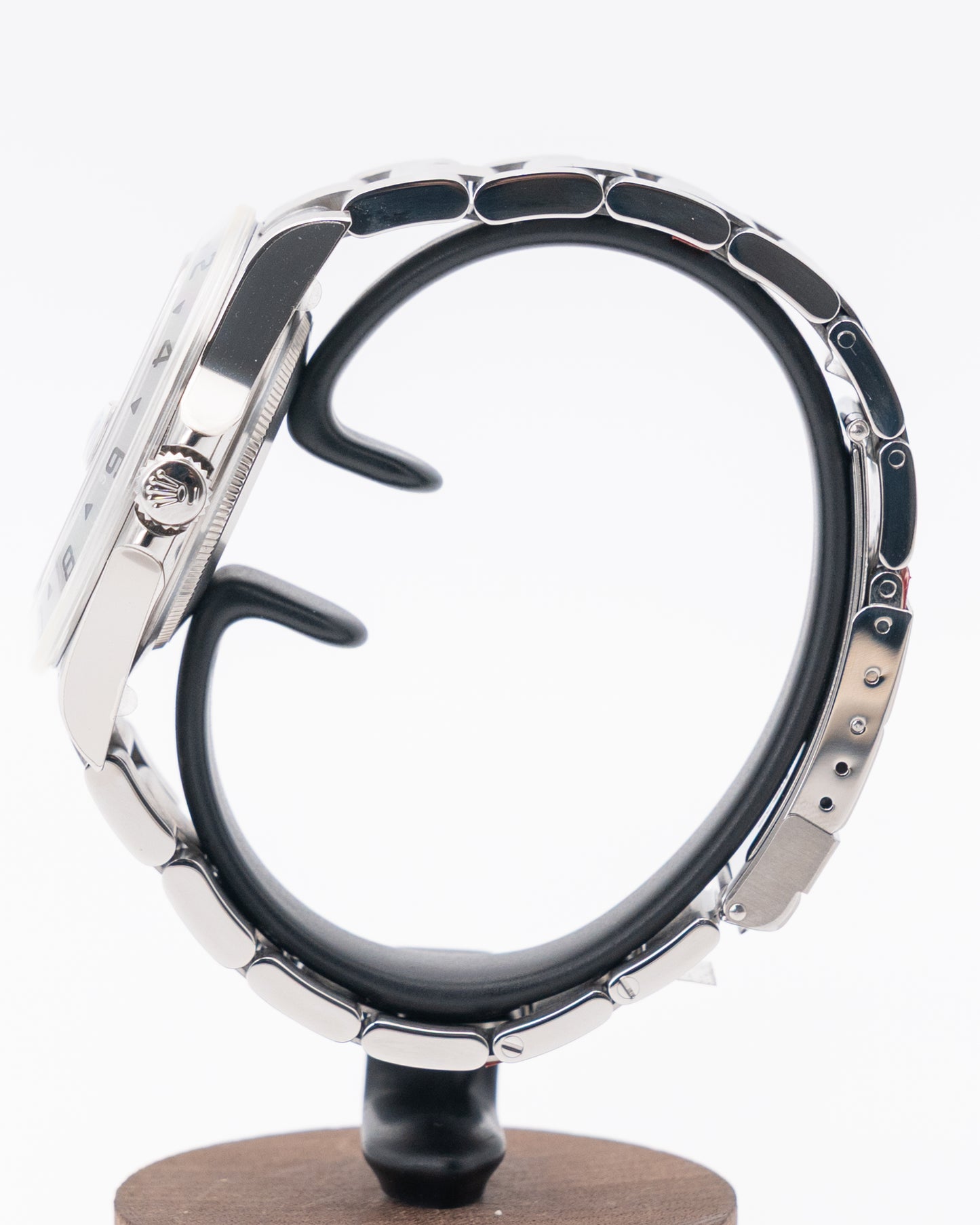 NOS / Stickered Rolex Explorer II 40mm 16570 Black Superluminova 3186 Movement V-Serial