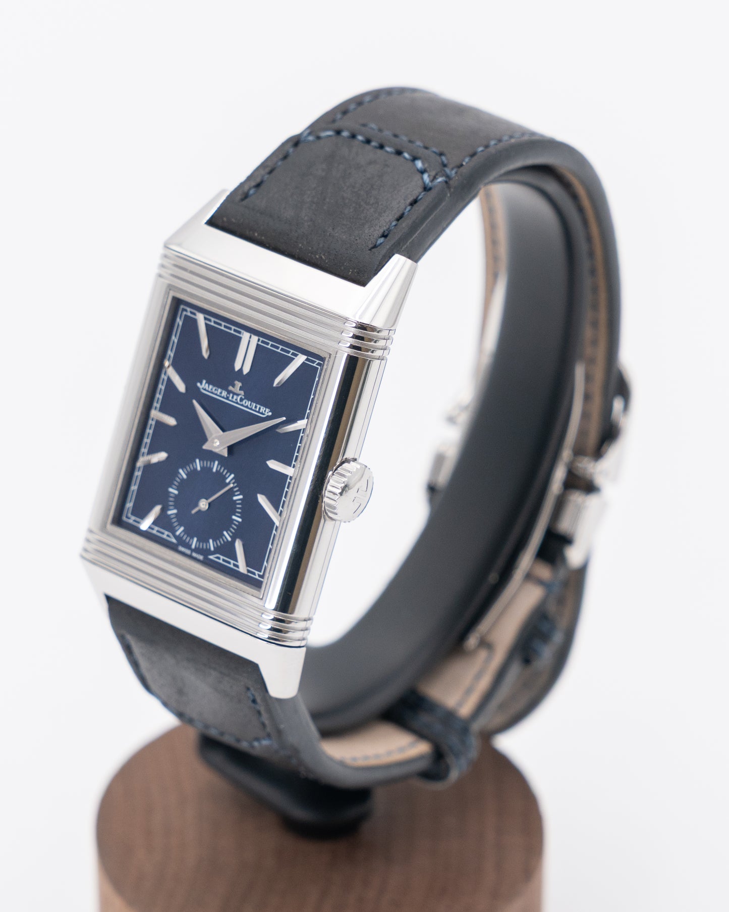 Jaeger-LeCoultre Reverso Tribute Small Seconds 45.6mm Q3978480 Blue Dial