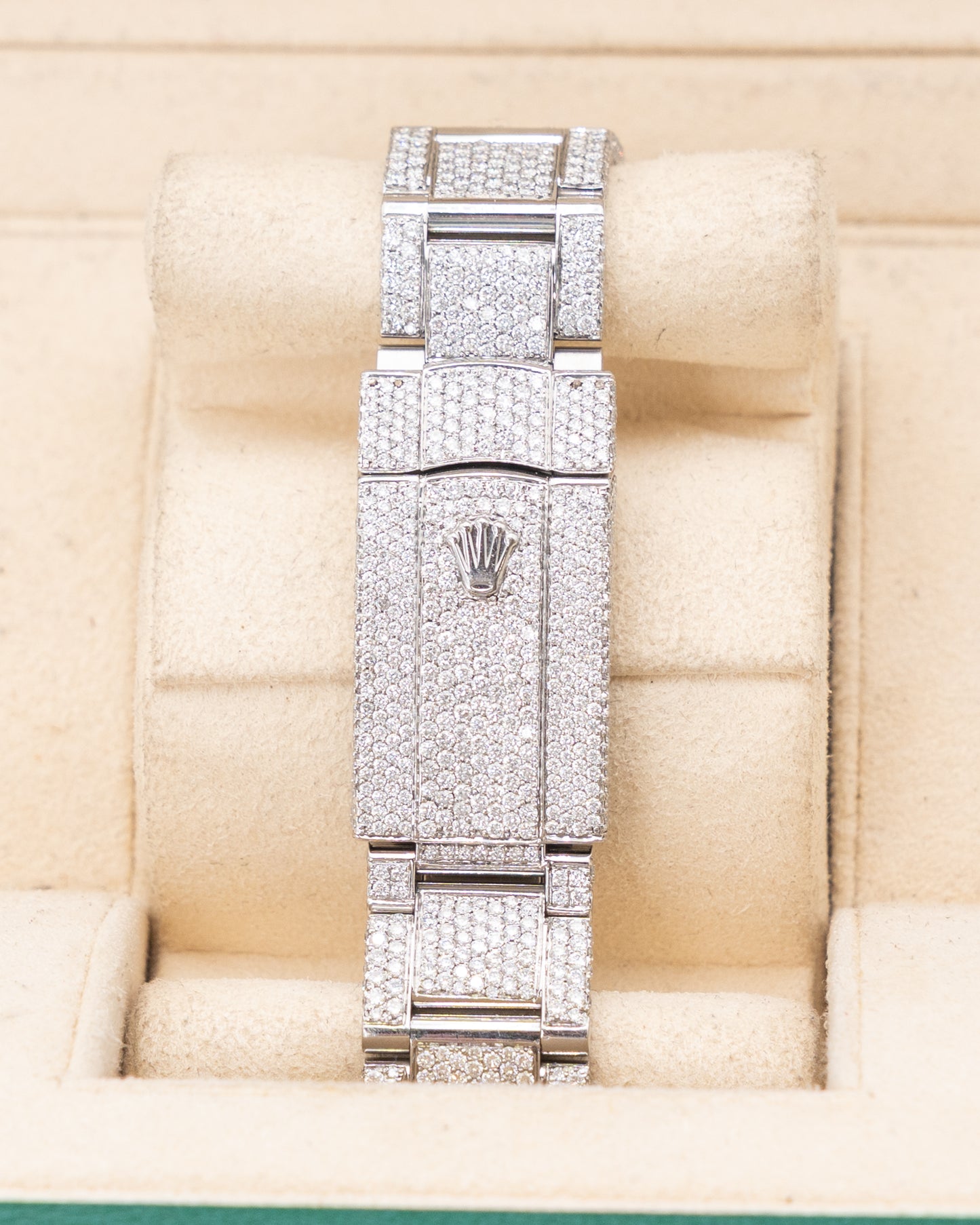 Rolex Datejust 41mm 116300 Diamond Dial, Bezel, and Bracelet VS