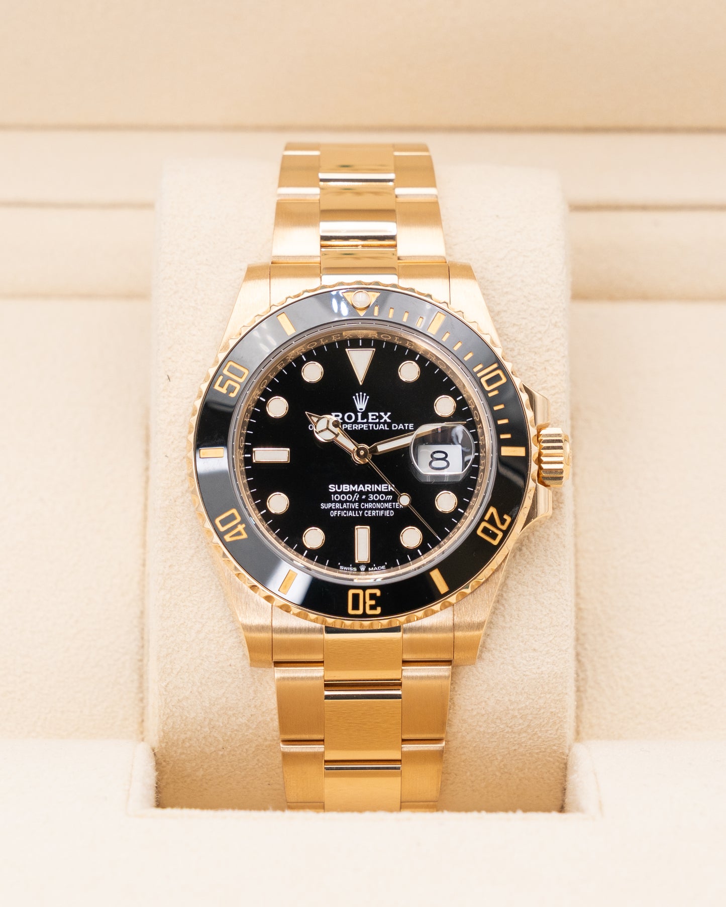 Rolex Submariner Date 41mm 126618LN Yellow Gold 2023