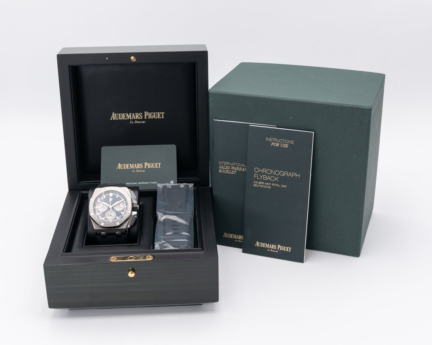 Audemars Piguet Royal Oak Offshore 43mm 26420TI Blue Chronograph Titanium