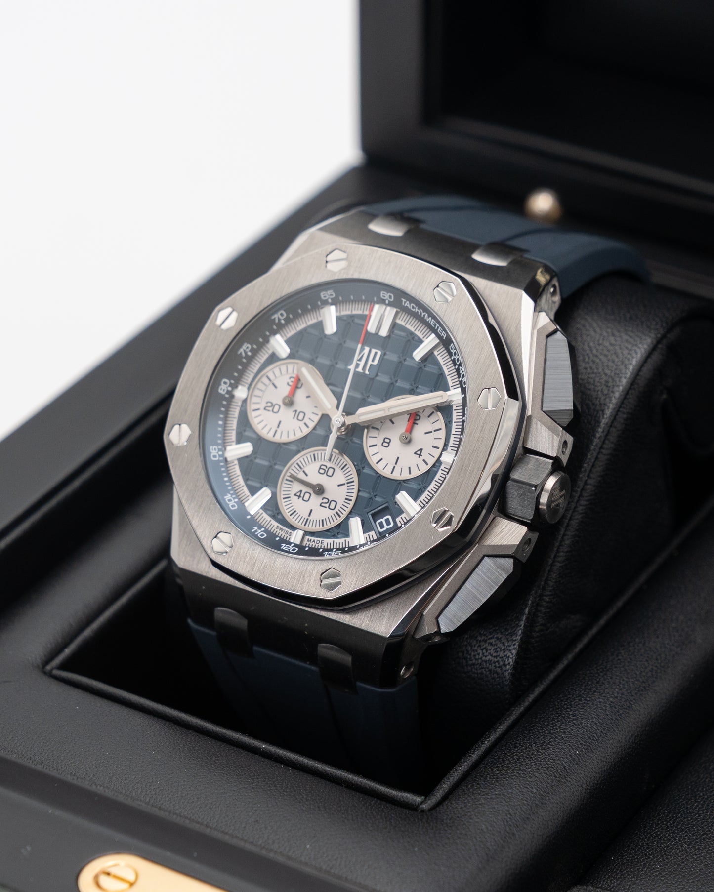 Audemars Piguet Royal Oak Offshore 43mm 26420TI Blue Chronograph Titanium
