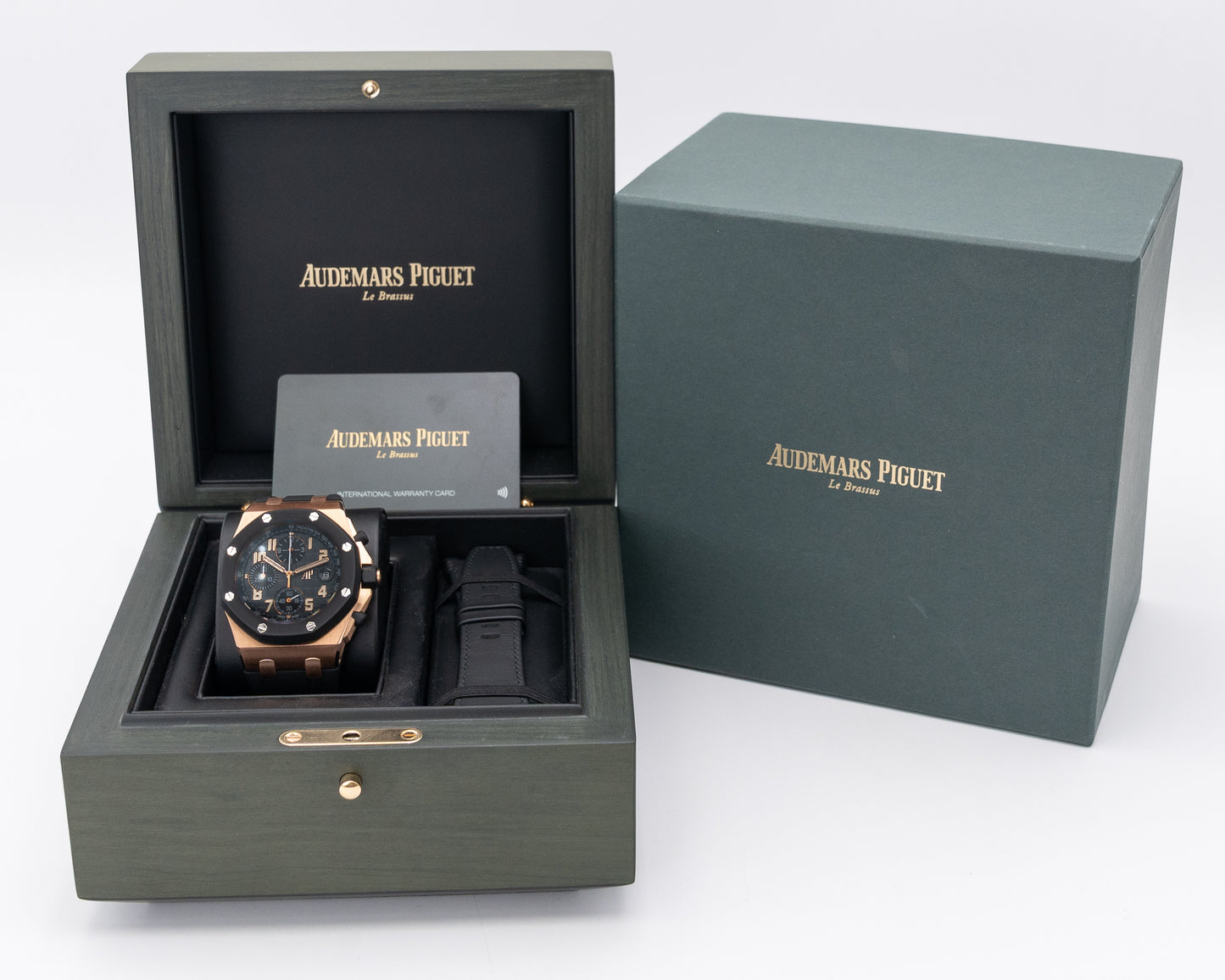 Audemars Piguet Royal Oak Offshore Chronograph 42mm 26238OK Rose Gold Grey Dial