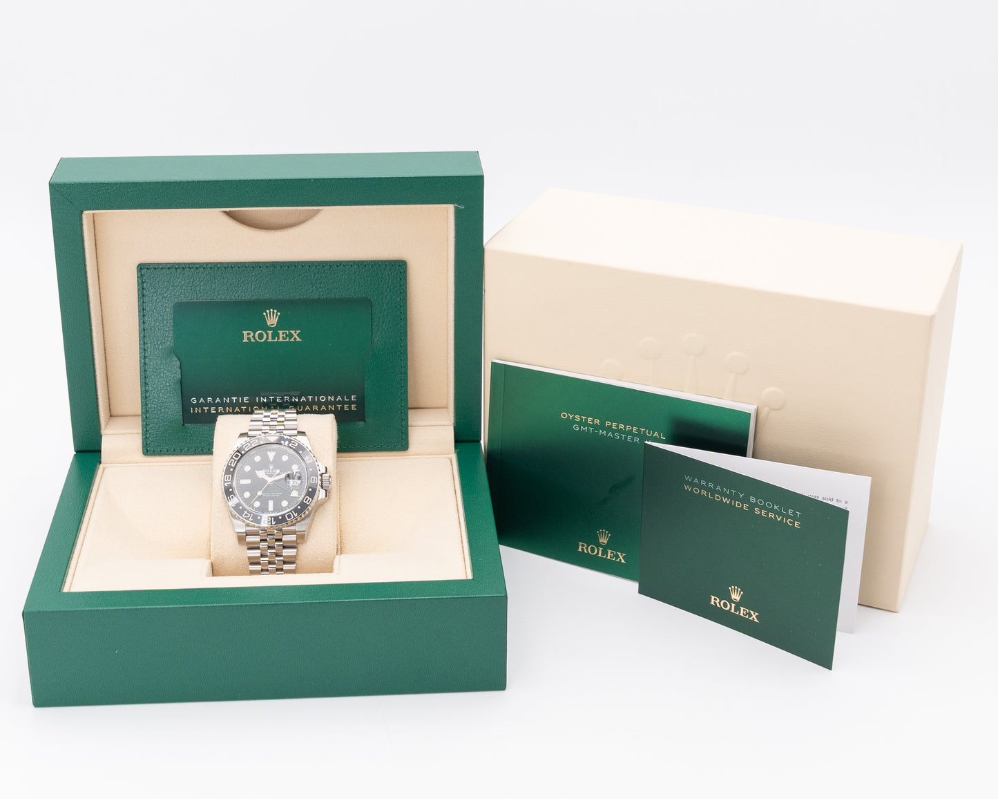 Rolex GMT Master II 40mm 126710GRNR Bruce Wayne Jubilee 2025