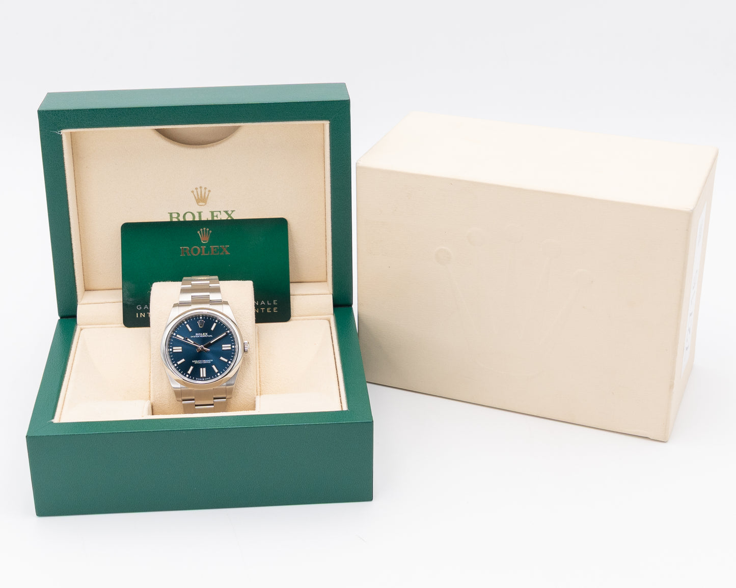 Rolex Oyster Perpetual 41mm 124300 Blue Dial 2025