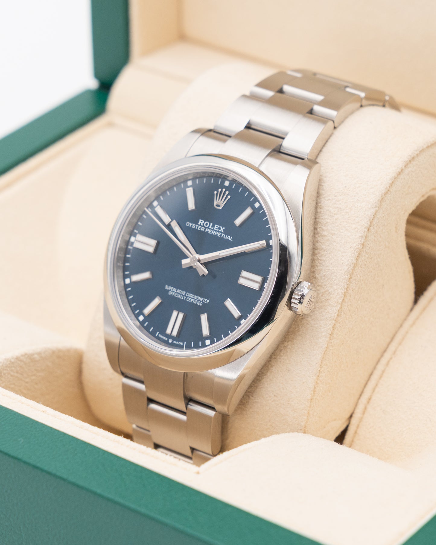 Rolex Oyster Perpetual 41mm 124300 Blue Dial 2025