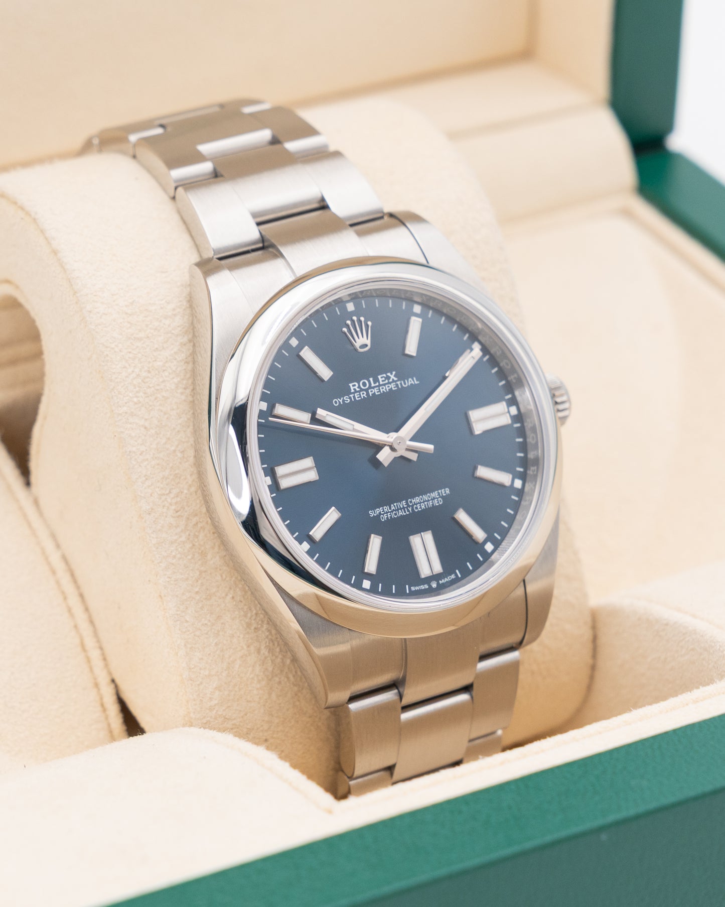 Rolex Oyster Perpetual 41mm 124300 Blue Dial 2025
