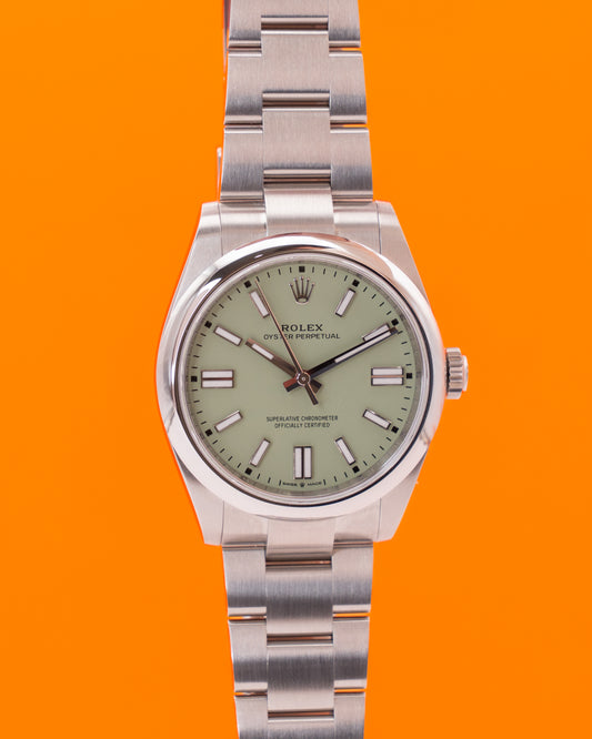 UNWORN Rolex Oyster Perpetual 41mm 134300 Pistachio Dial 2025