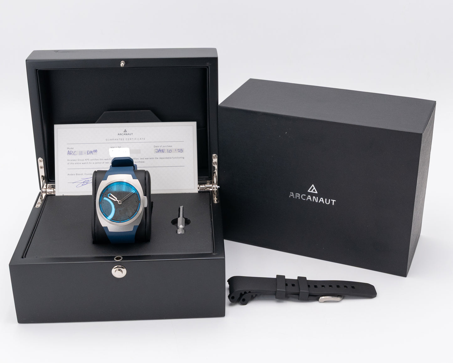 Arcanaut Arc II D'ARC Matter Badger Blue 41mm 2025