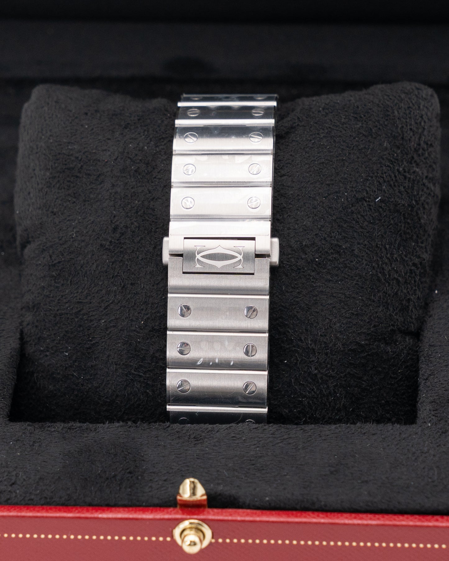 UNWORN FULL STICKERS 2025 Cartier Santos De Cartier 39.8mm WSSA0062 Green Dial Large 2025