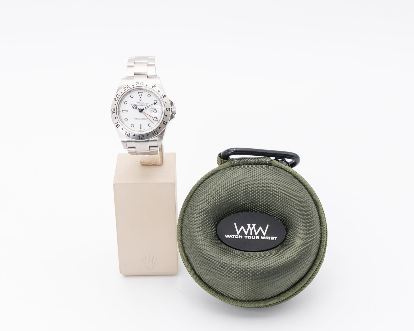 Rolex Explorer II 40mm 16570 3186 White Dial