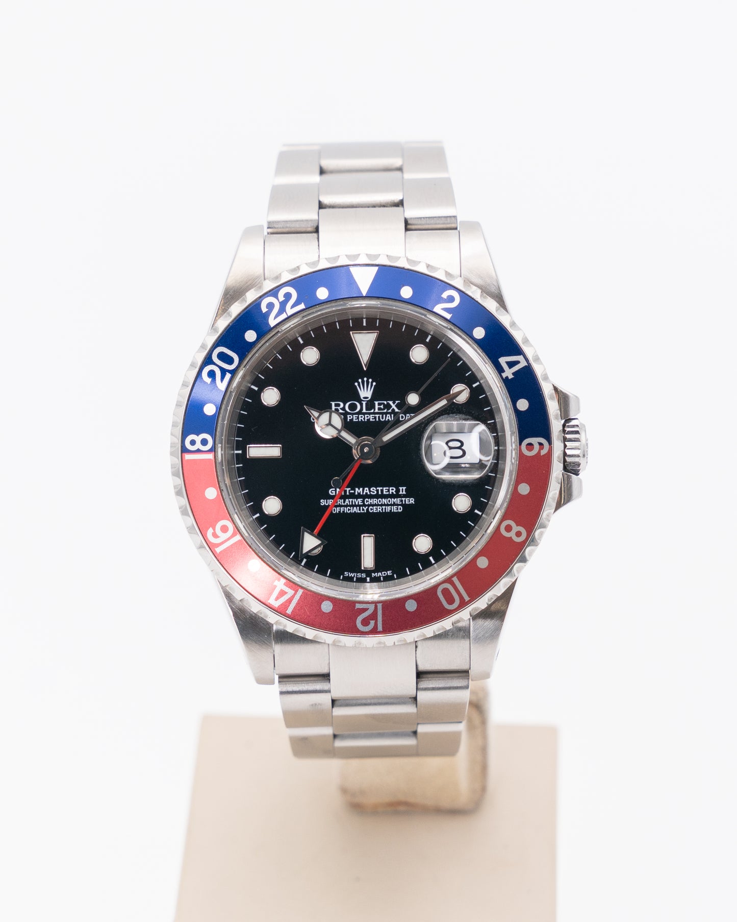 Rolex GMT Master II 40mm 16710 Pepsi Oyster