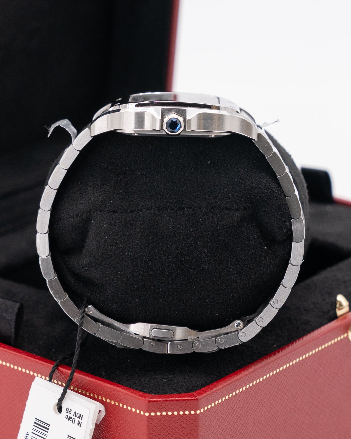 UNWORN WITH STICKERS Cartier Santos De Cartier 35mm WSSA0061 Medium Green Dial 2025