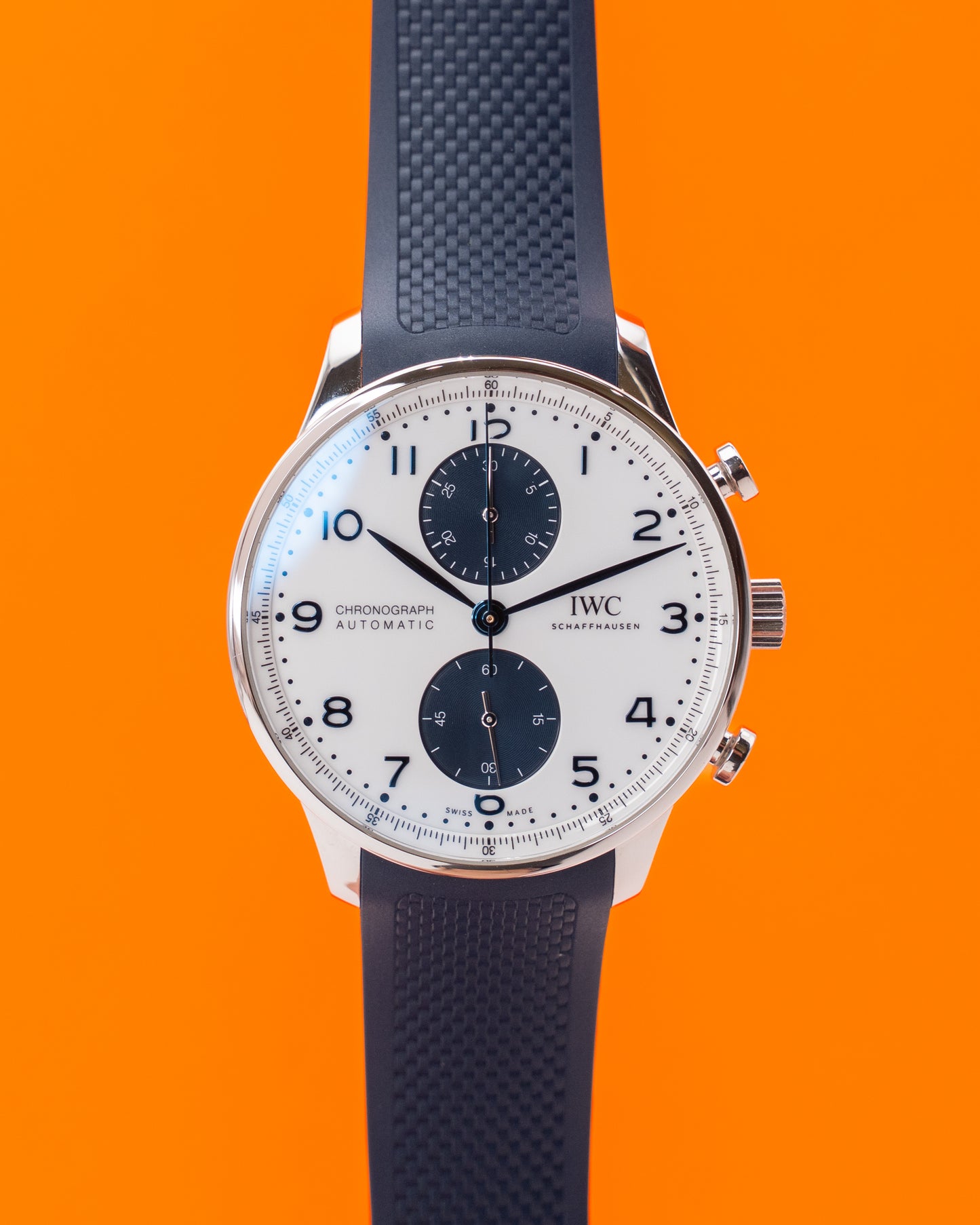 IWC Portuguese Chronograph 41mm IW371620 Navy Blue 2025