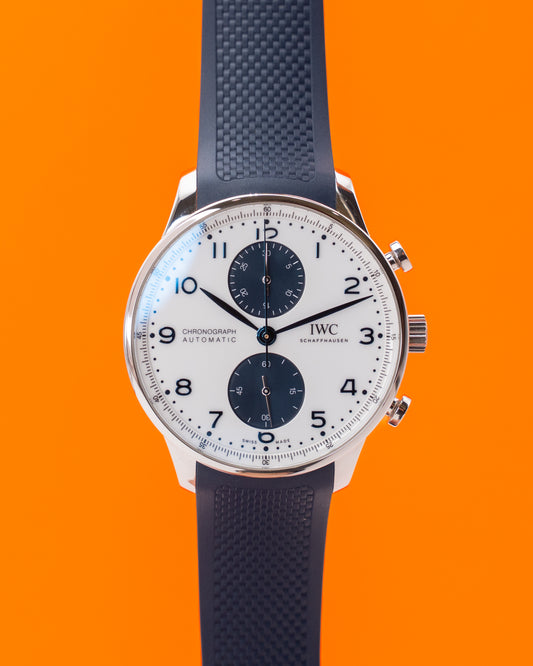 IWC Portuguese Chronograph 41mm IW371620 Navy Blue 2025