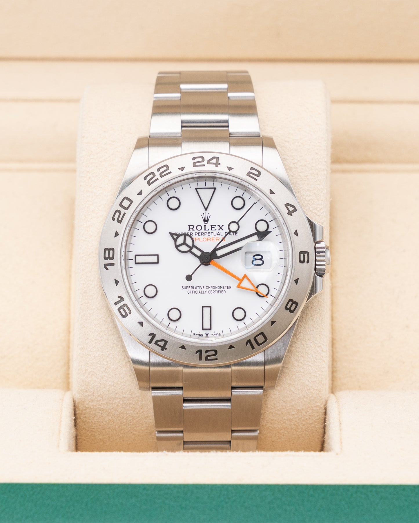 Rolex Explorer II 42mm 226570 Polar White Dial 2023