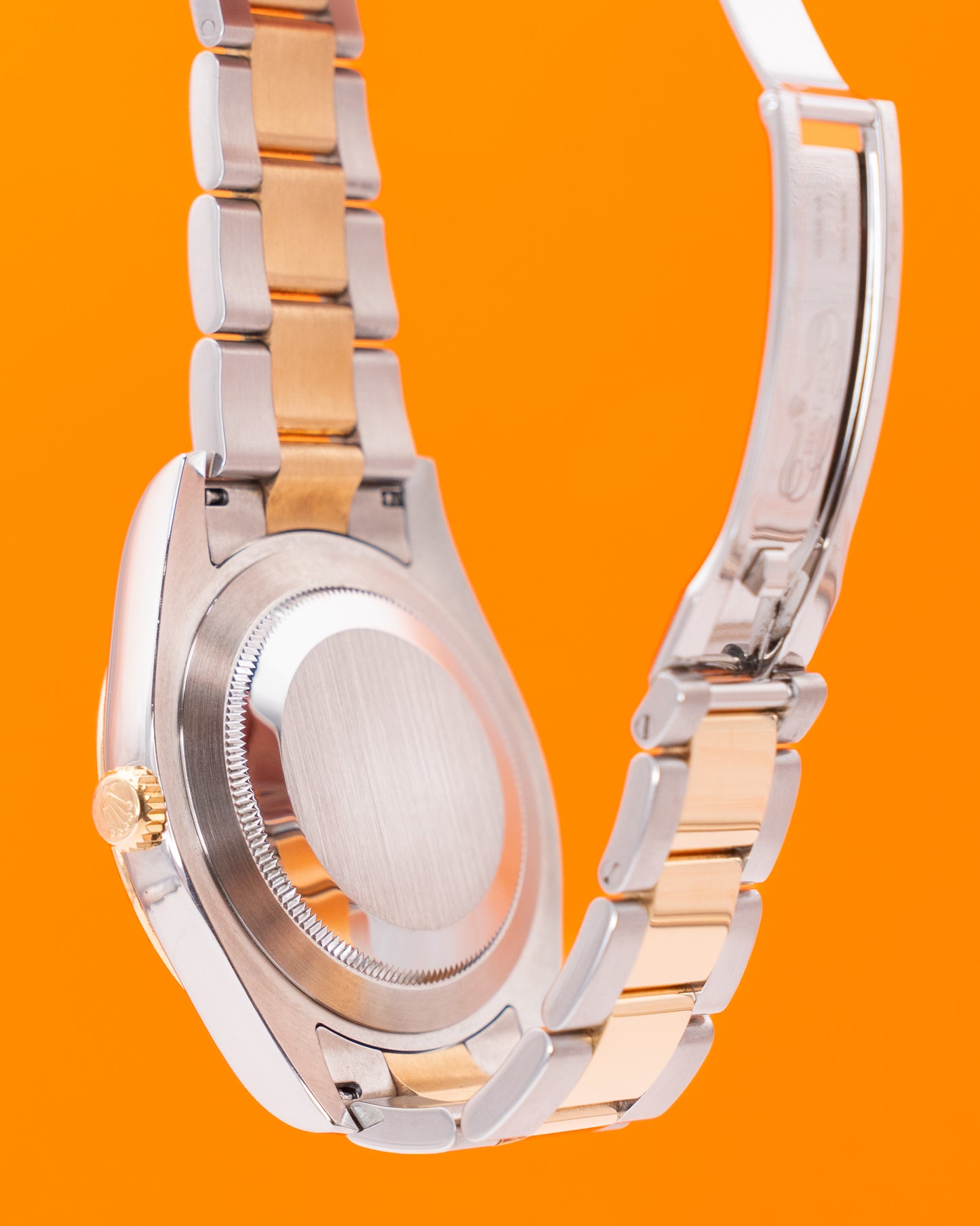 Rolex Datejust II 41mm 116333 Two Tone Yellow Gold Black Roman Dial Fluted Oyster 2010