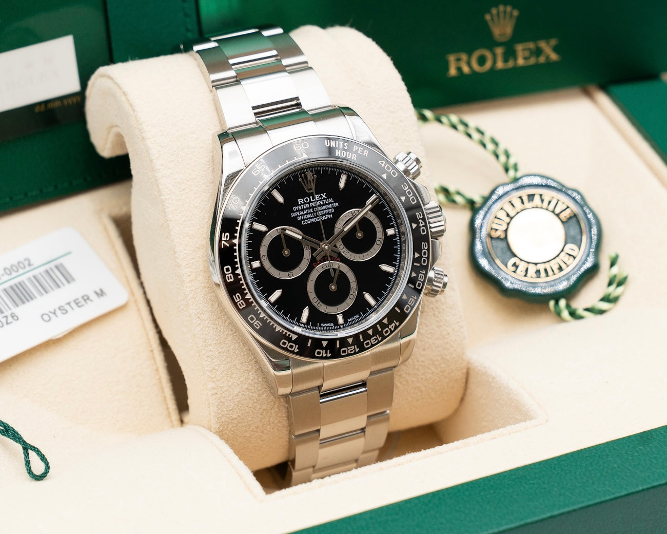 Rolex Daytona 40mm 126500LN Black 2024 (126500ln-0002)