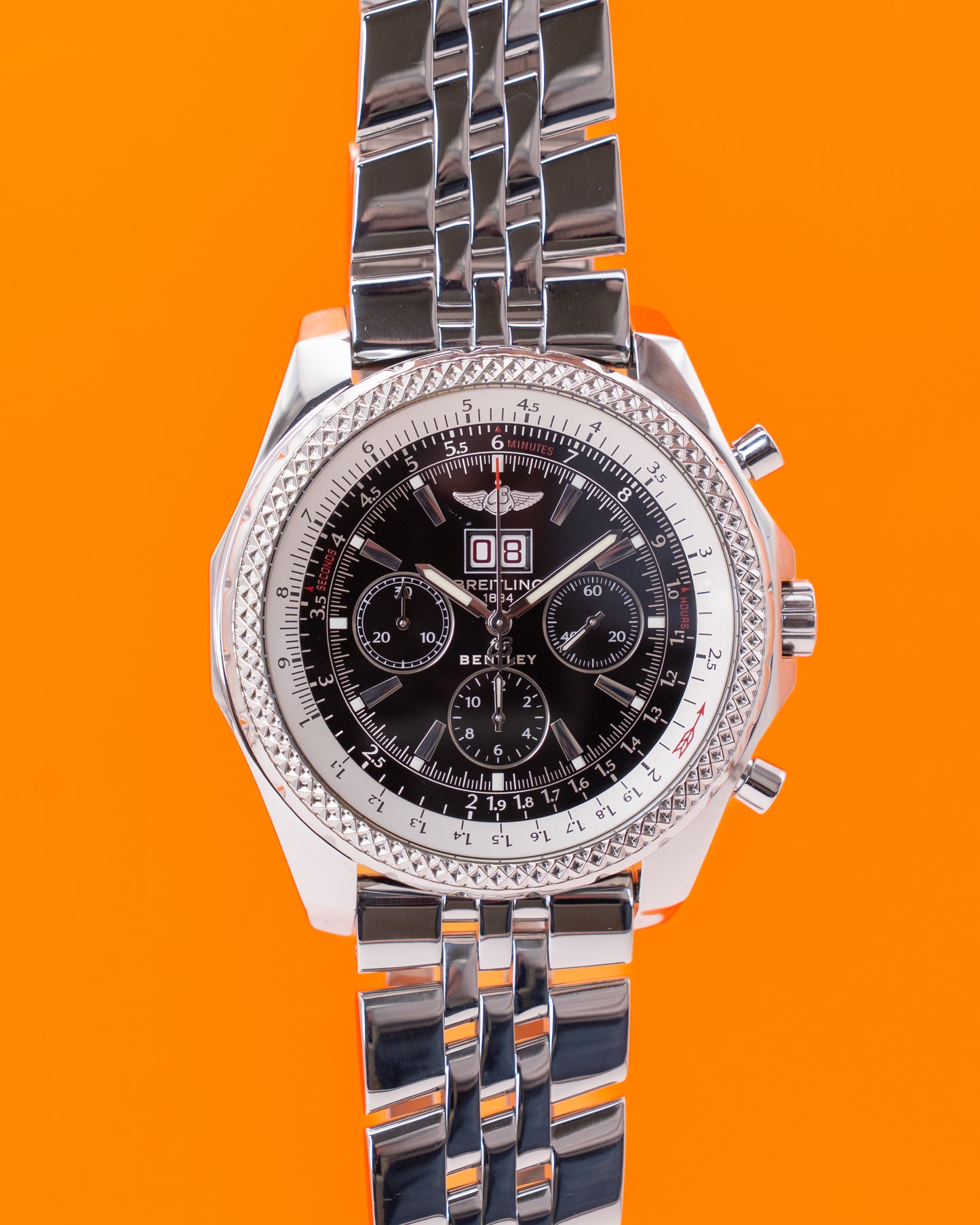 Breitling Bentley 6.75 48.70mm A4436212/B728 Black