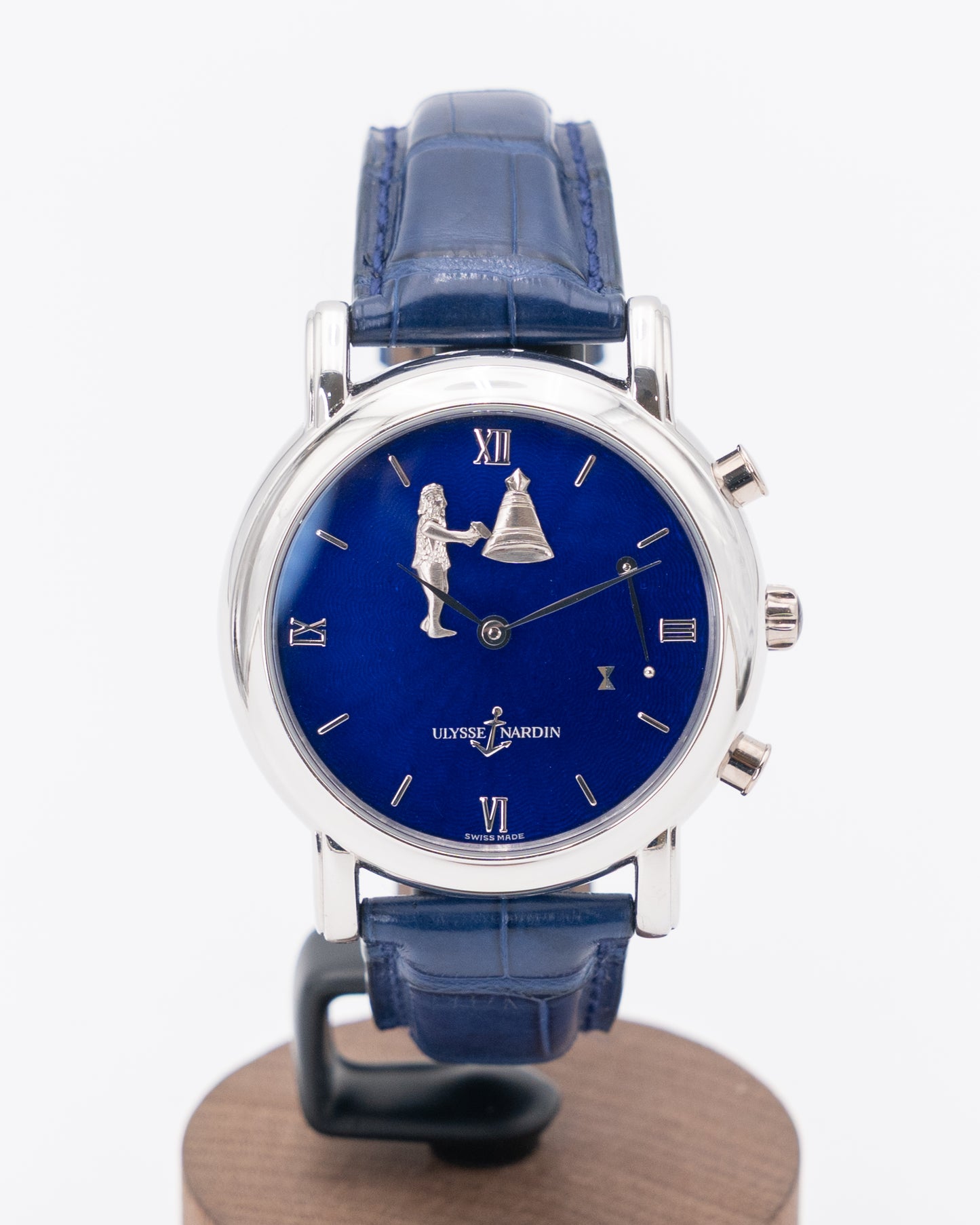 Ulysse Nardin San Marco Hourstriker 40mm 759-20/E3 Blue Enamel Dial 2002
