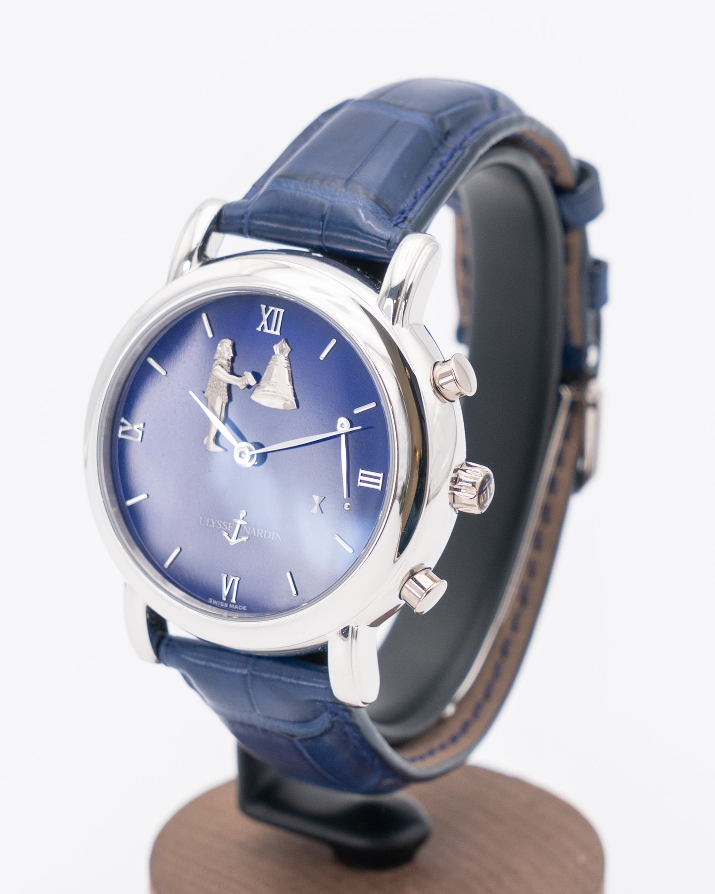 Ulysse Nardin San Marco Hourstriker 40mm 759-20/E3 Blue Enamel Dial 2002