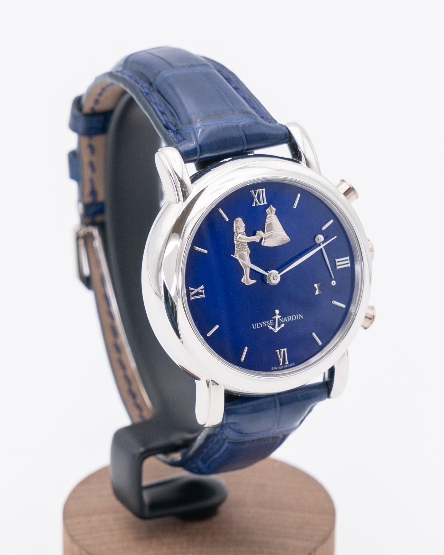 Ulysse Nardin San Marco Hourstriker 40mm 759-20/E3 Blue Enamel Dial 2002