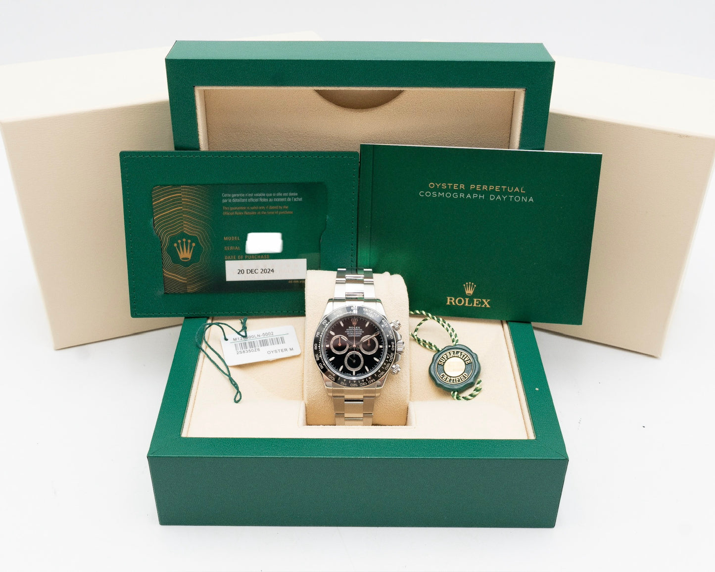 Rolex Daytona 40mm 126500LN Black 2024 (126500ln-0002)