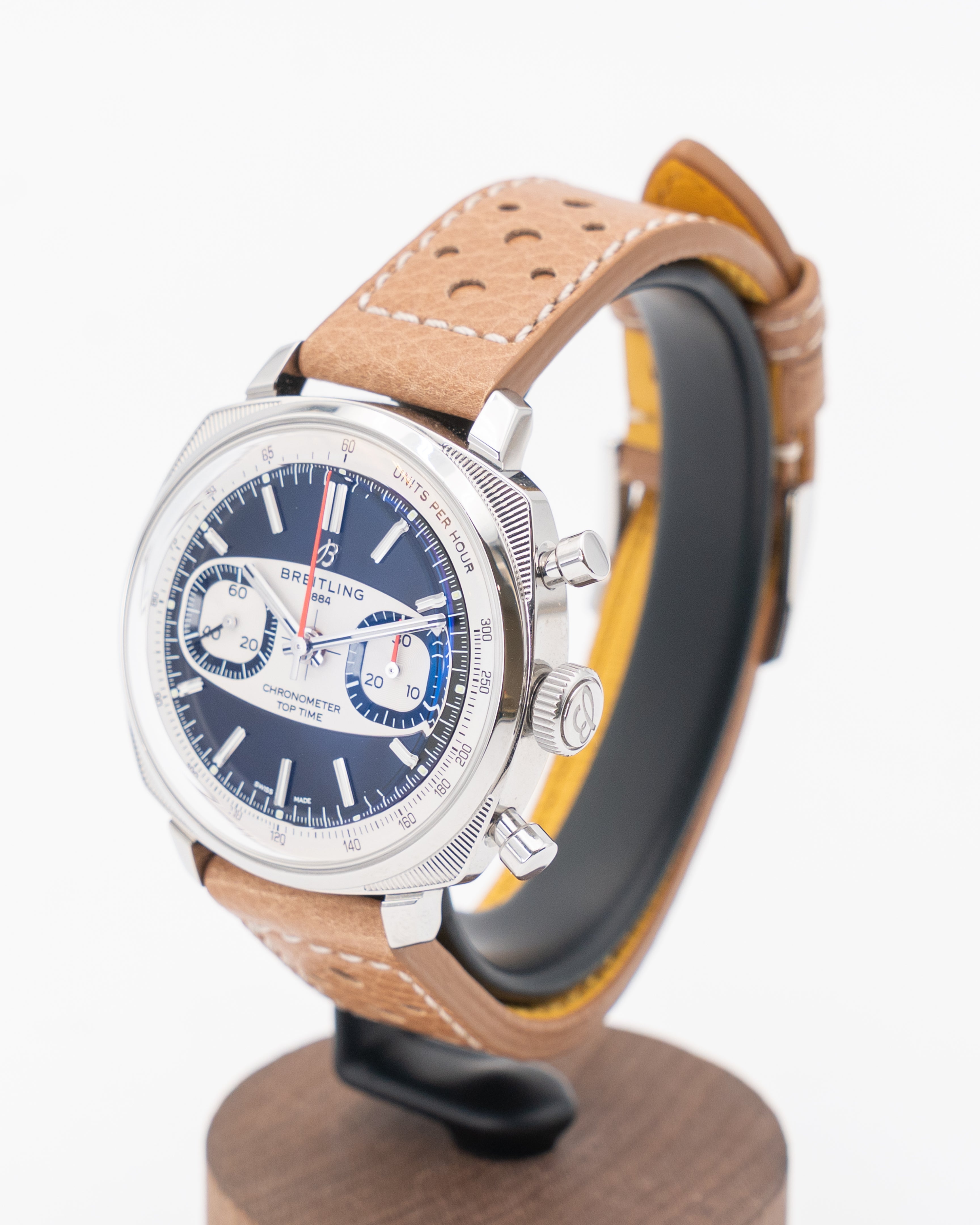 フルレンジ 1BA Breitling Top Time B01 Racing 38mm AB01771A1B1X1 Panda Chronograph