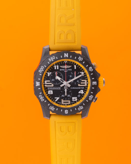 Breitling Endurance Pro 44mm X82310A41B1S1 Yellow Chronograph
