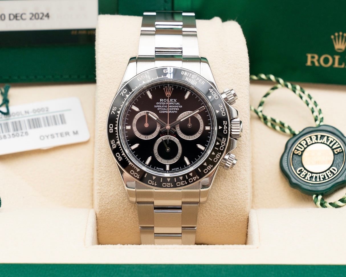 Rolex Daytona 40mm 126500LN Black 2024 (126500ln-0002)