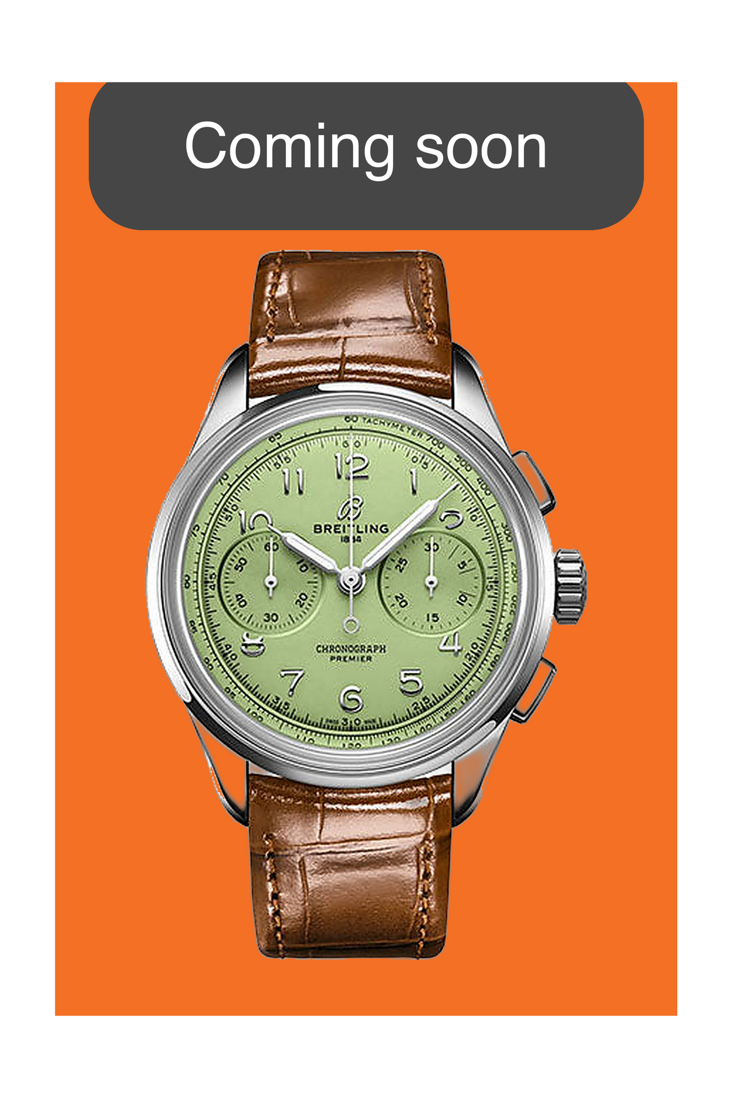 COMING SOON - Breitling Premier B09 Chronograph 40mm AB0930D31L1P1 Green dial Chronograph 2024