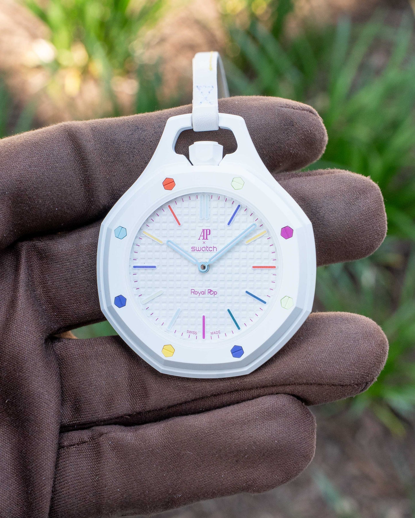 Audemars Piguet x Swatch Royal Pop Huit Blanc