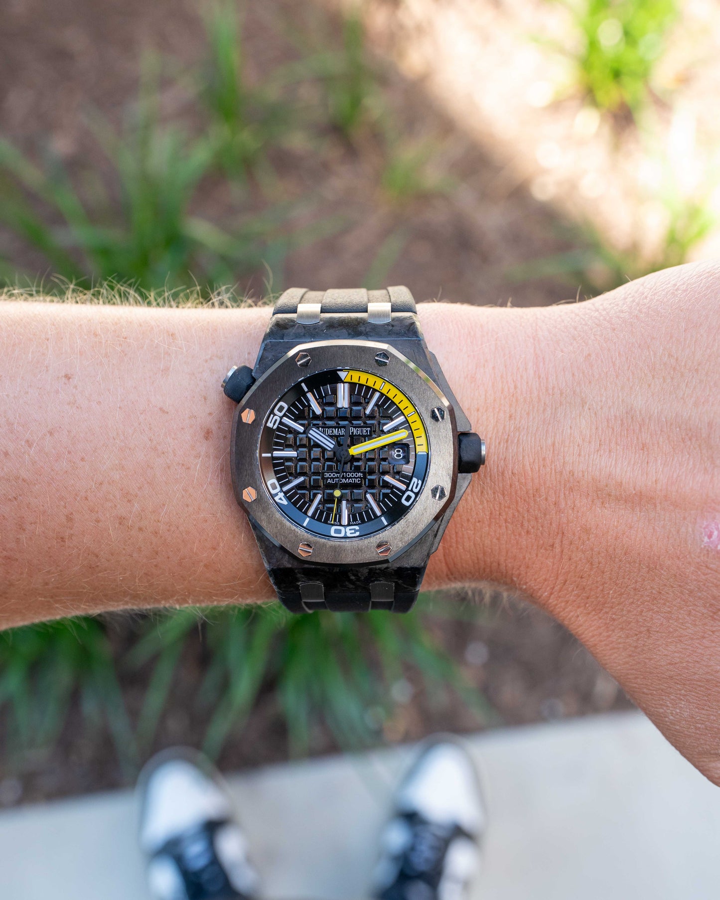 Audemars Piguet Royal Oak Offshore Diver 42mm 15706AU Carbon Fiber 2013