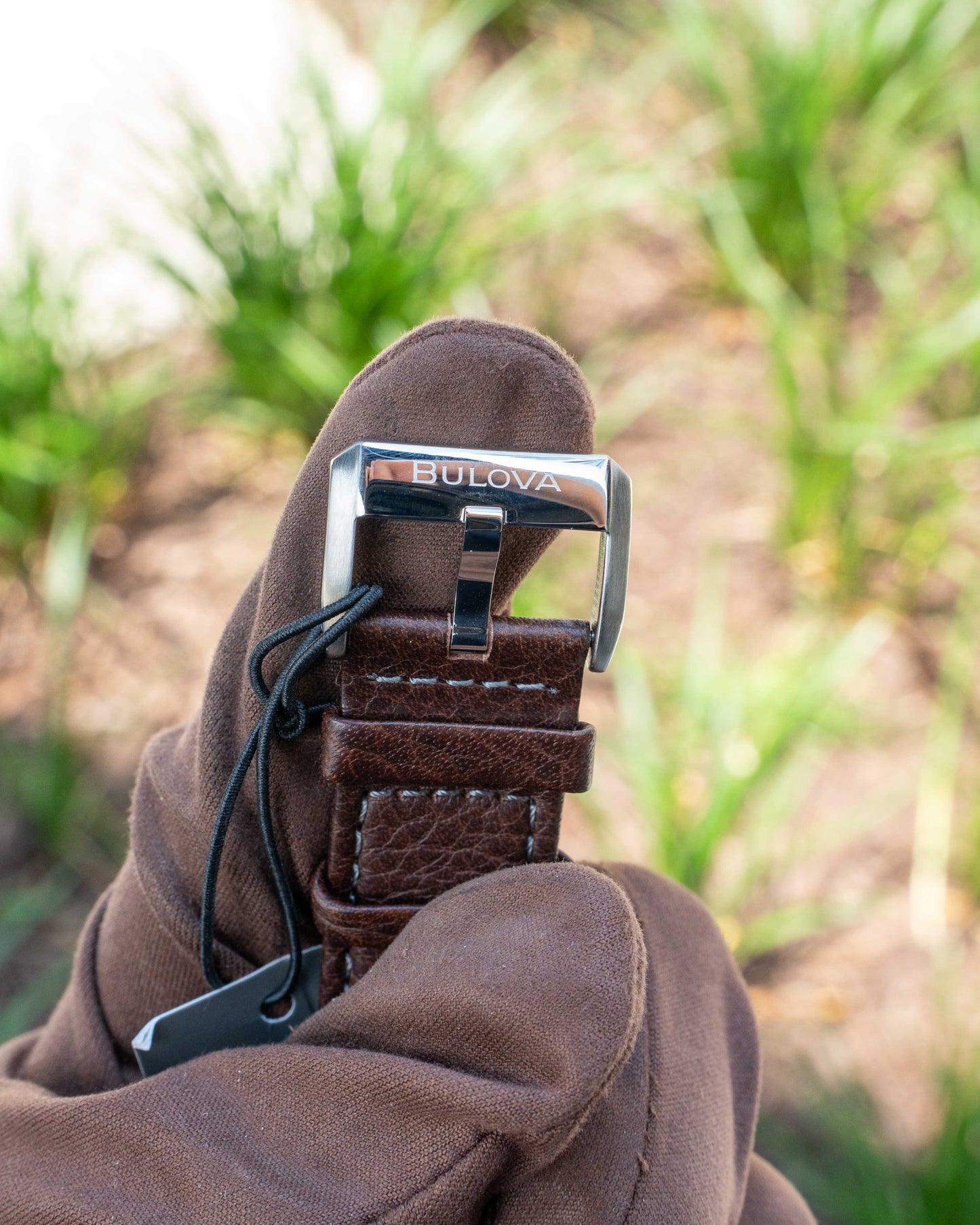 UNWORN Bulova Parking Meter Chronograph 43mm 98B390 Blue and Orange