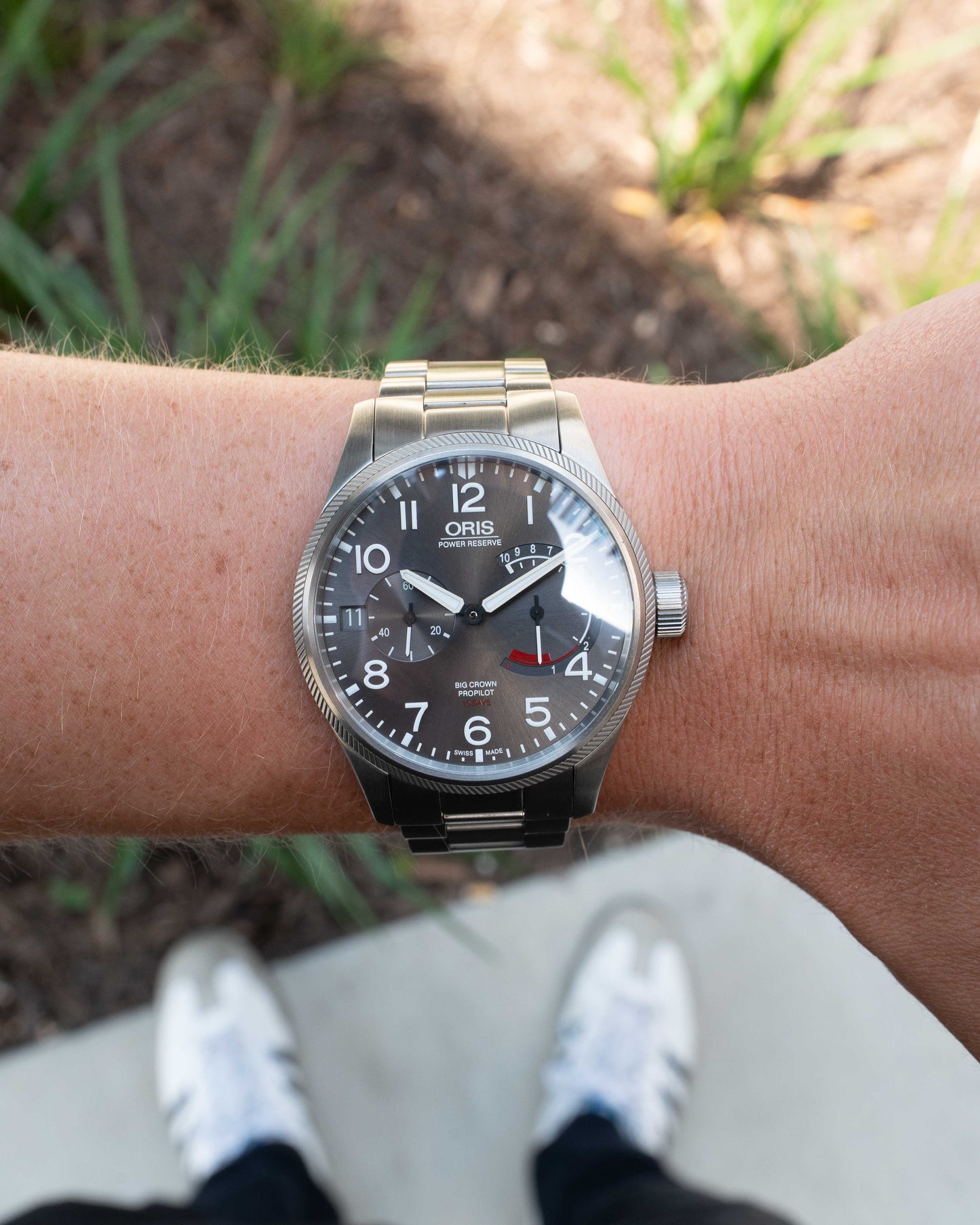 Oris Big Crown ProPilot Calibre 111 44mm 01 111 7711 4163 Charcoal Dial 10 Day Power Reserve [$6,800 RETAIL]