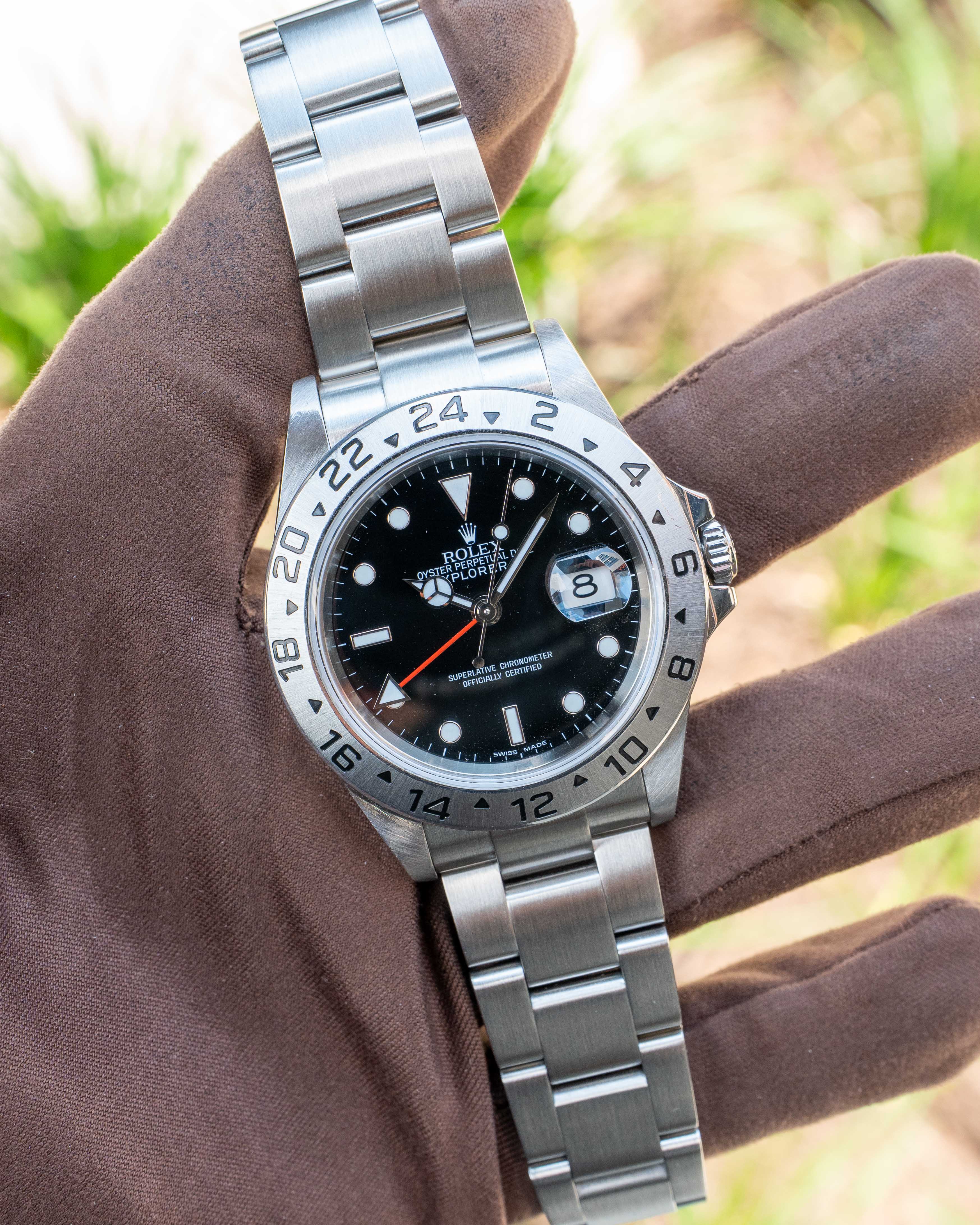 Rolex Explorer 40mm 16570 Black Dial 2007 – Watch Your Wrist - WYWATL