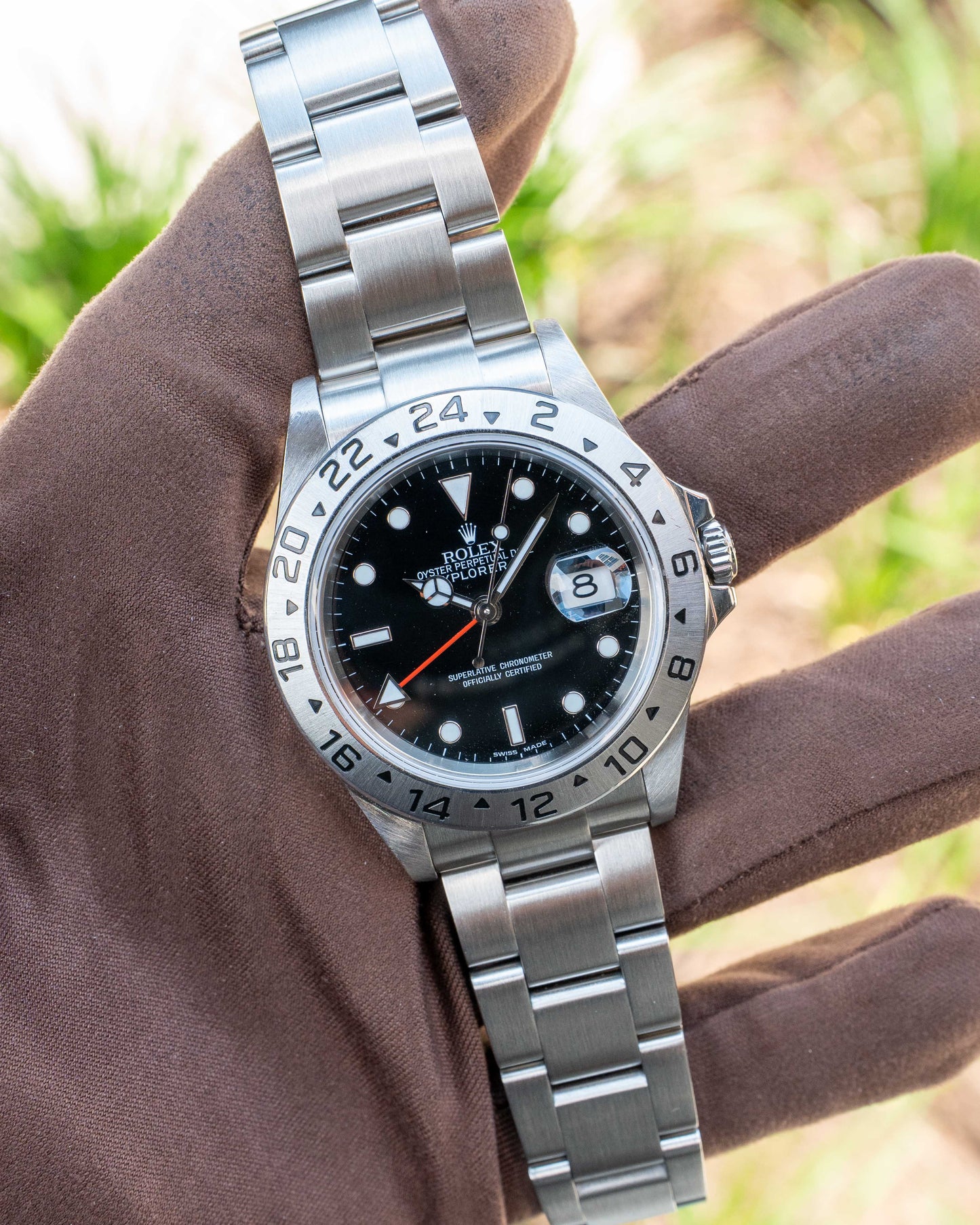 Rolex Explorer 40mm 16570 Black Dial 2007
