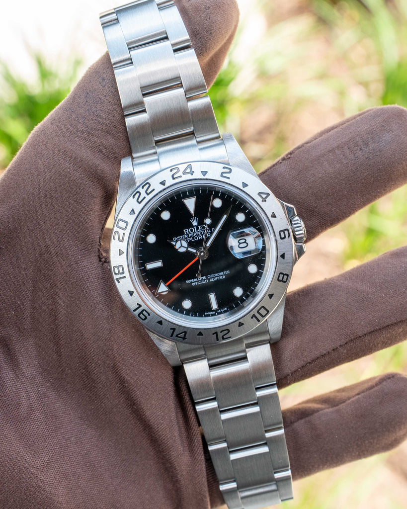 Rolex Explorer 40mm 16570 Black Dial 2007