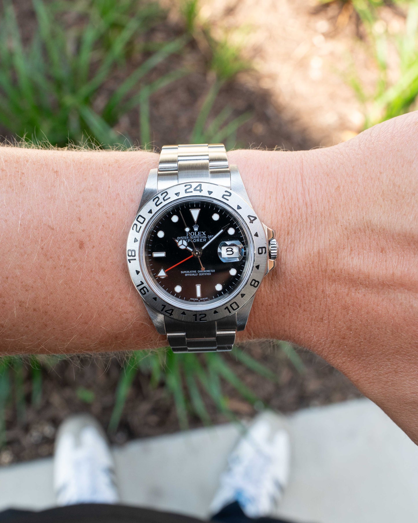 Rolex Explorer 40mm 16570 Black Dial 2007