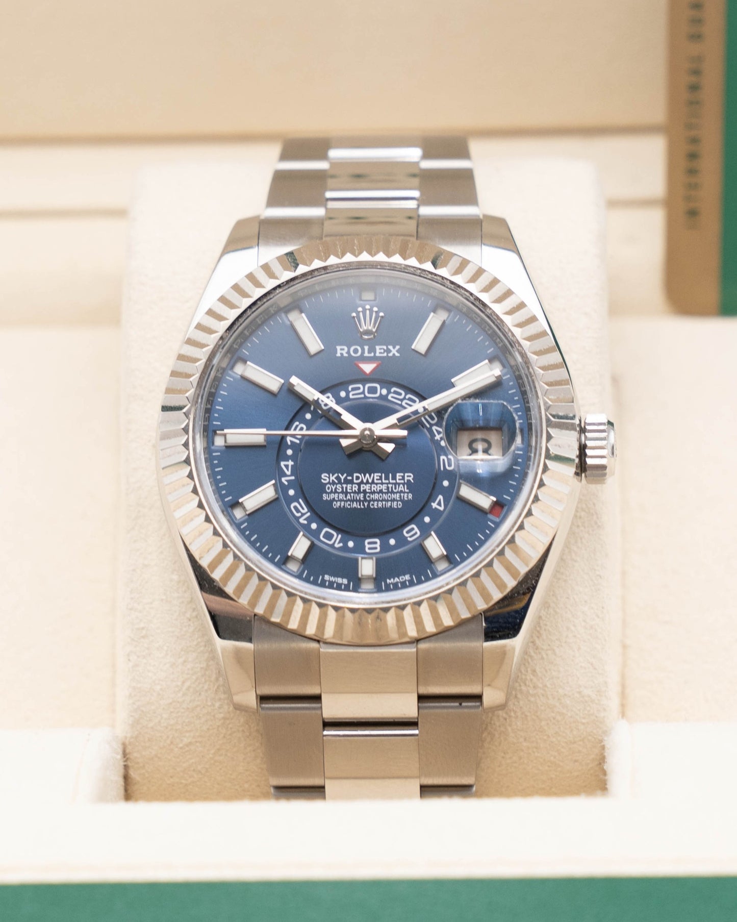 Rolex Skydweller 42mm 326934 Oyster Blue Dial 2019 (326934 bl)