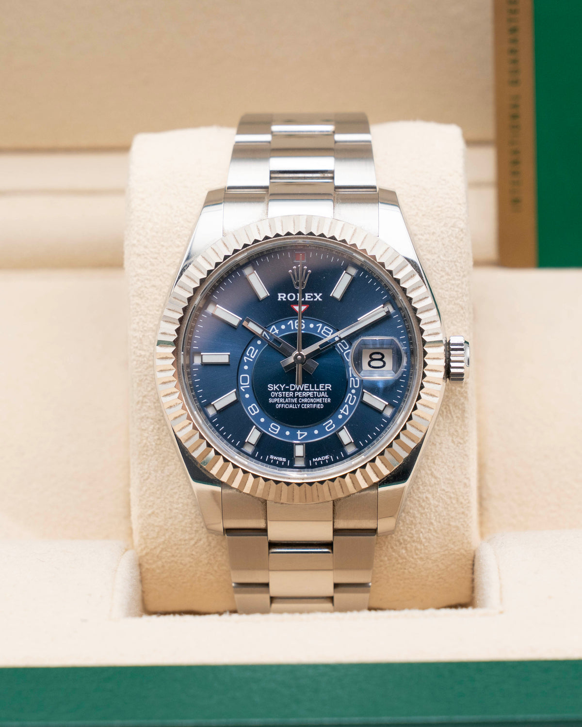 Rolex Skydweller 42mm 326934 Oyster Blue Dial 2019