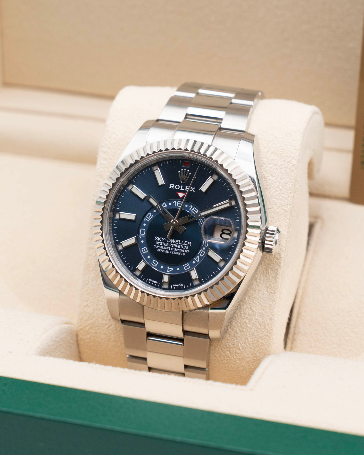 Rolex Skydweller 42mm 326934 Oyster Blue Dial 2019