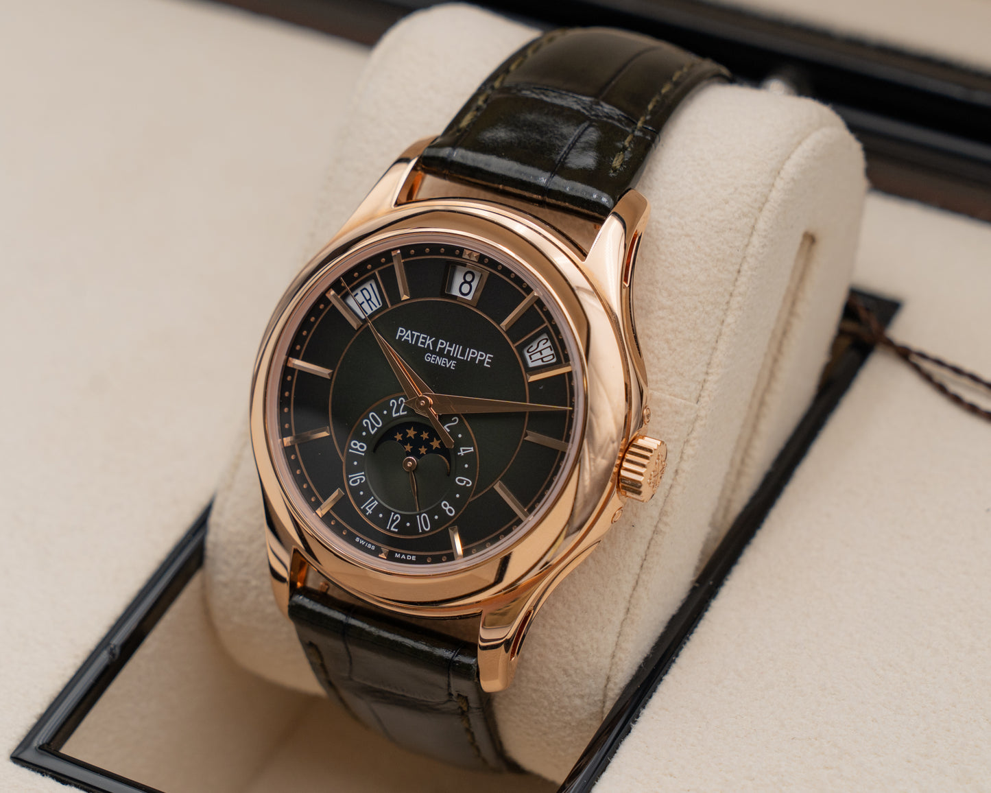 Patek Philippe 5205R-011 40MM Green Dial Dark Green Strap 2025