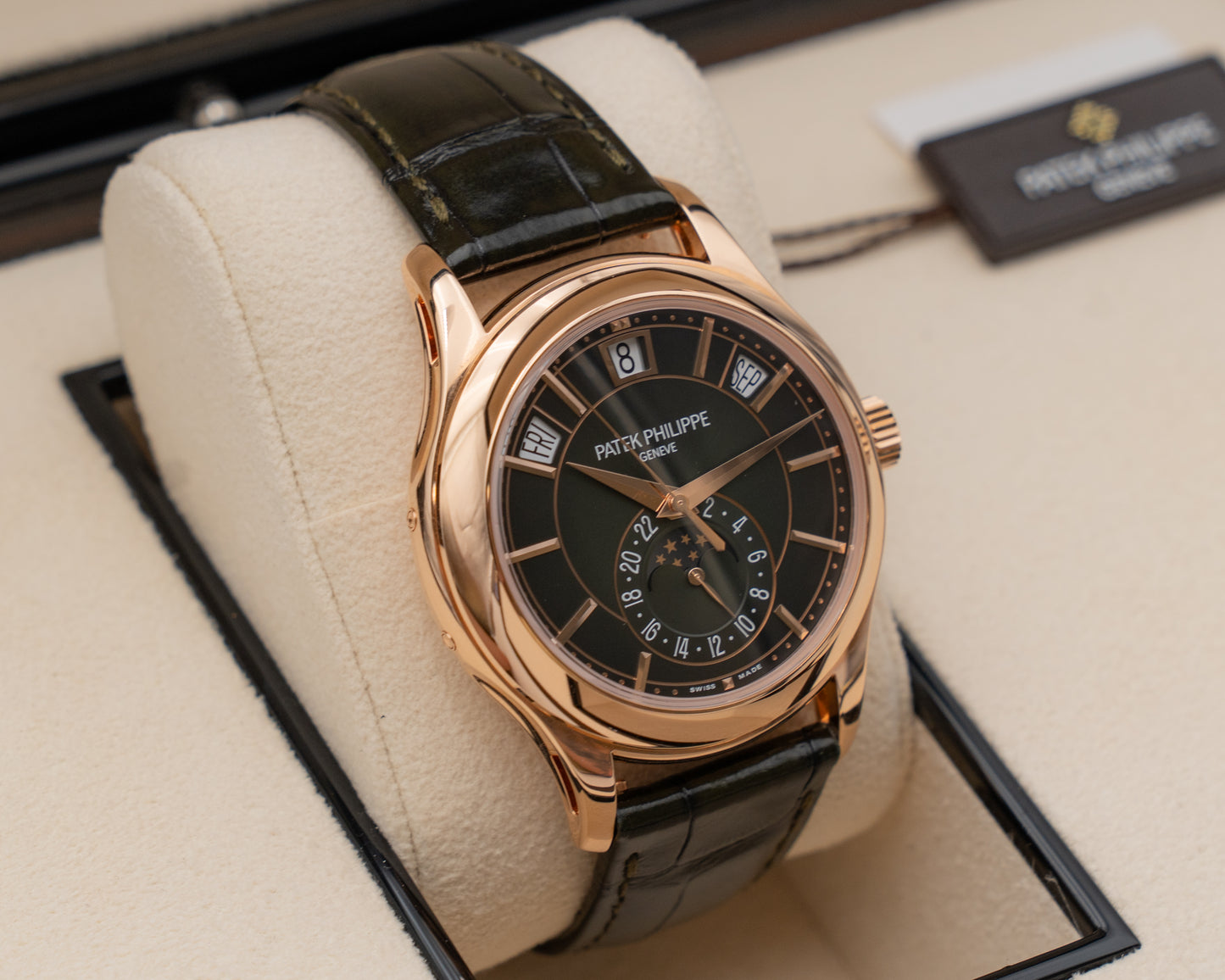 Patek Philippe 5205R-011 40MM Green Dial Dark Green Strap 2025
