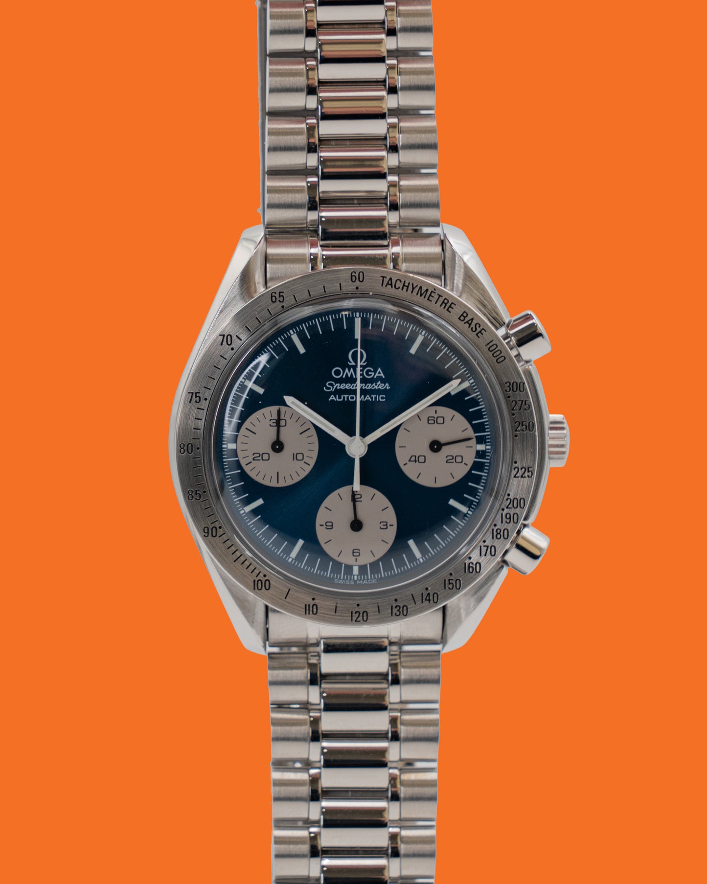 Omega Speedmaster 39mm 3510.82.00 Reverse Panda Blue Dial