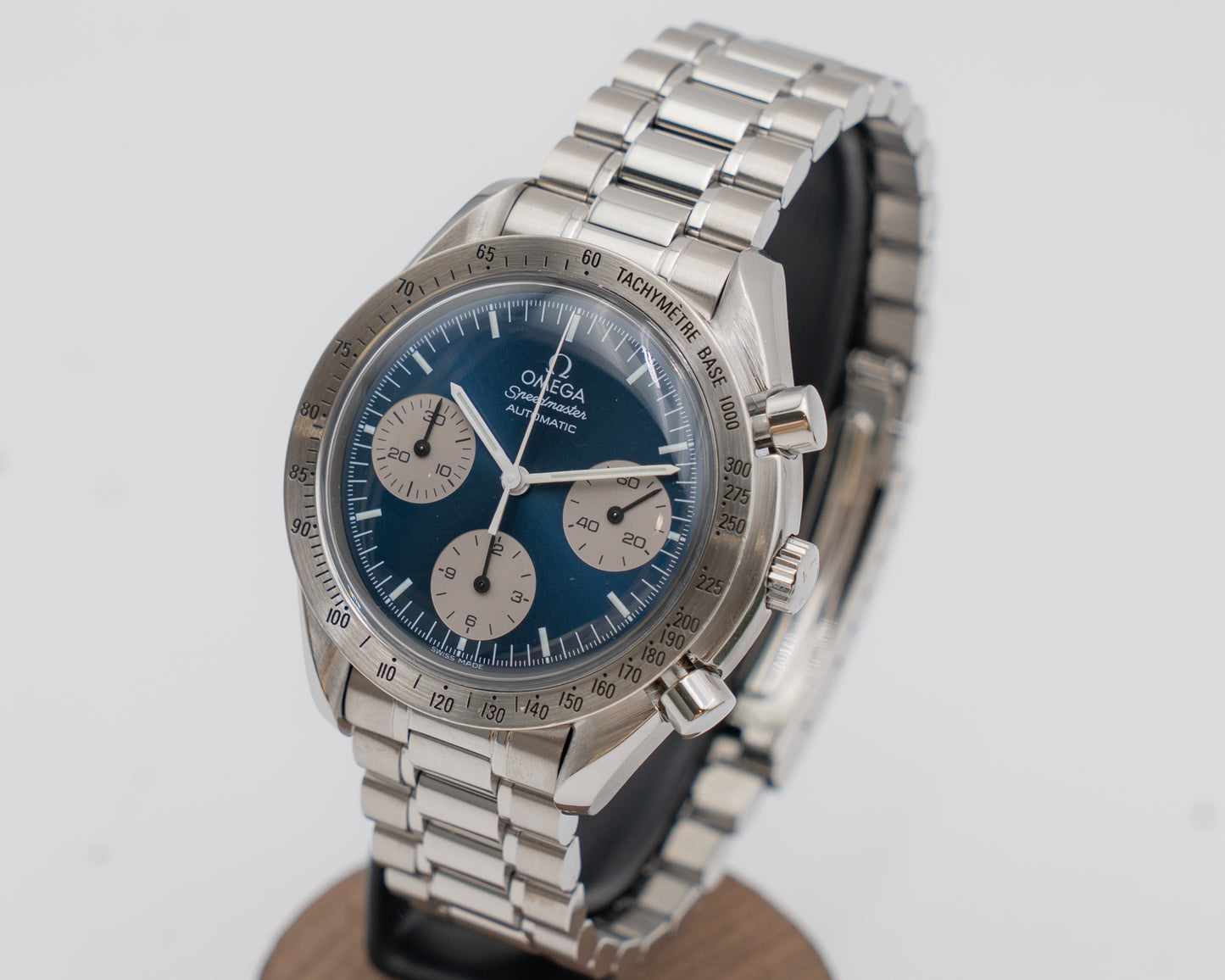 Omega Speedmaster 39mm 3510.82.00 Reverse Panda Blue Dial