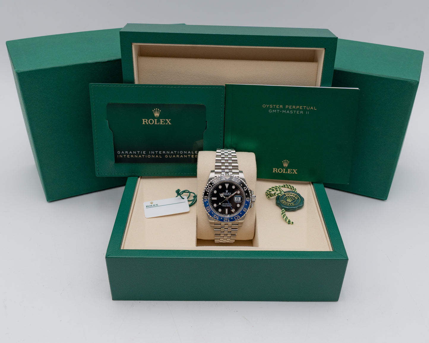Rolex GMT Master II 40mm 126710BLNR Batgirl On Jubilee 2023