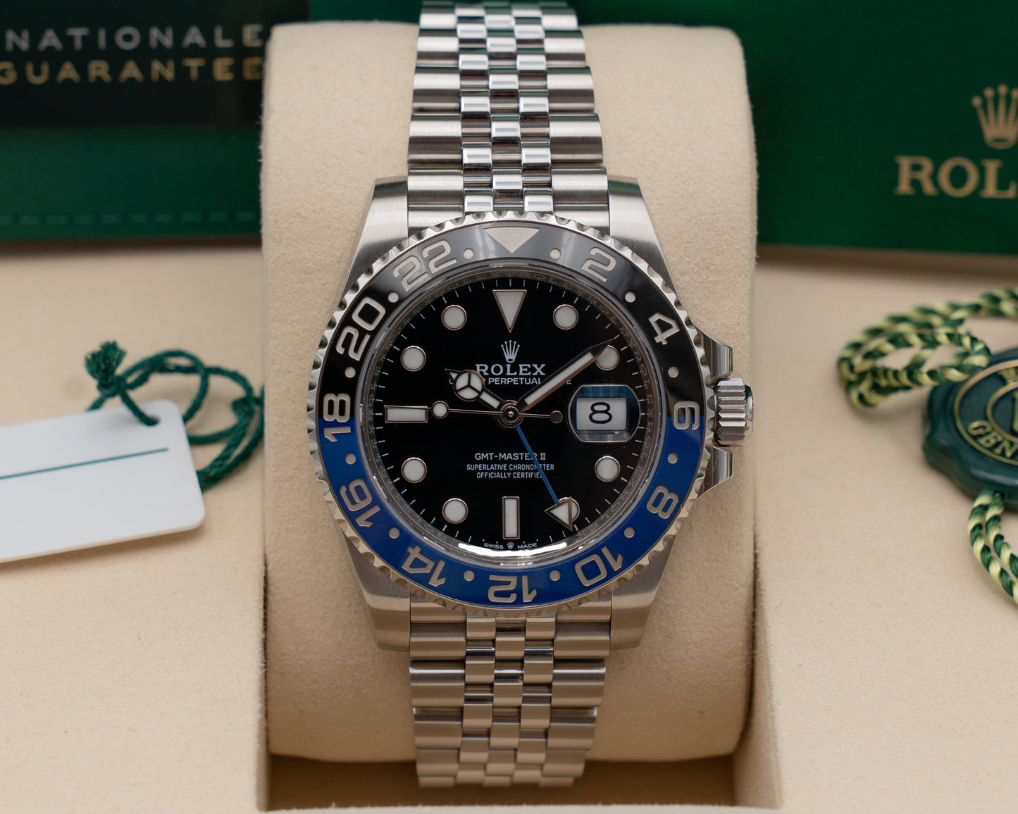 Rolex GMT Master II 40mm 126710BLNR Batgirl On Jubilee 2023